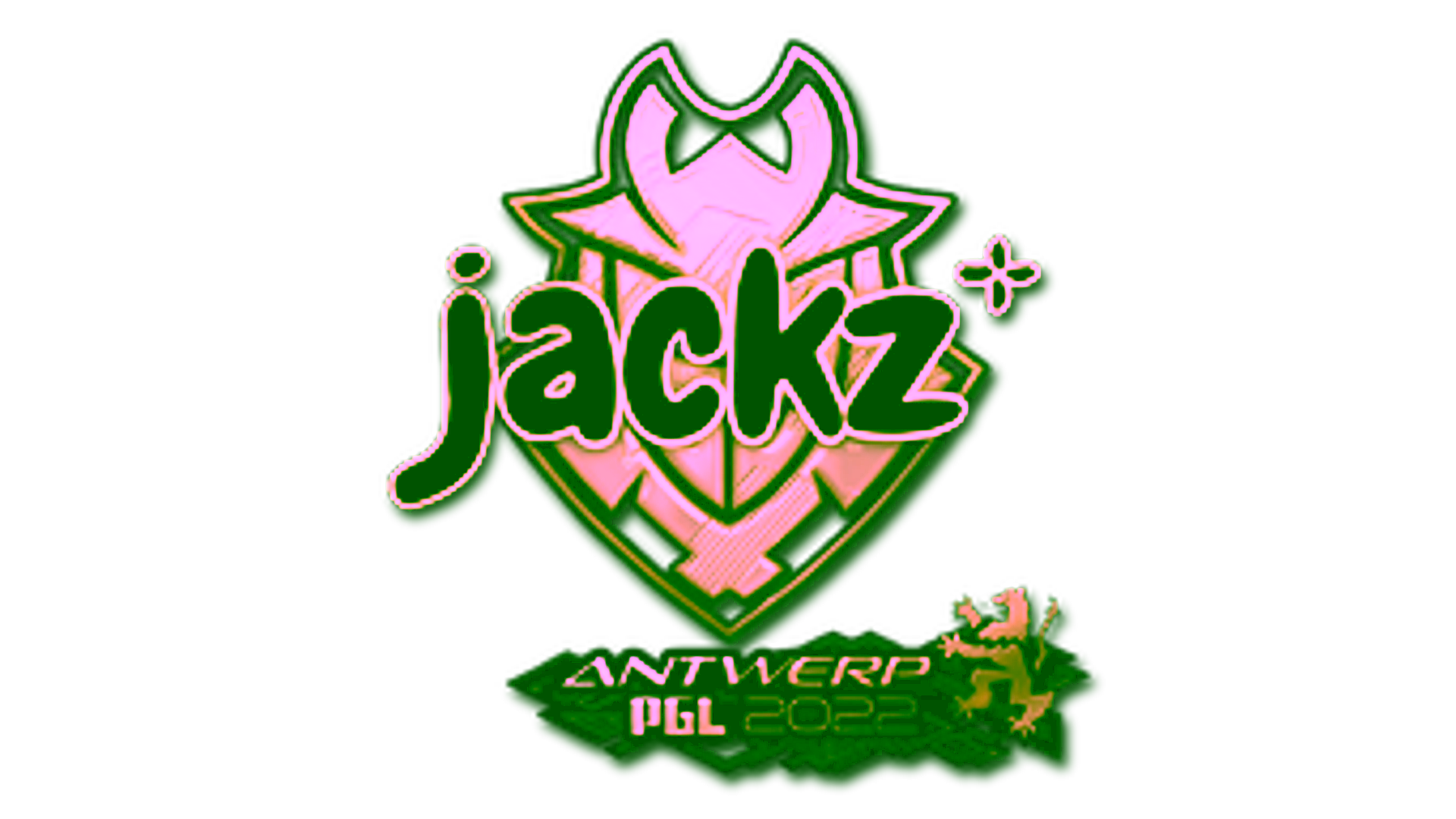 Sticker | JaCkz (Gold) | Antwerp 2022 için görüntü