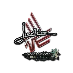 Sticker juanflatroo Antwerp 2022