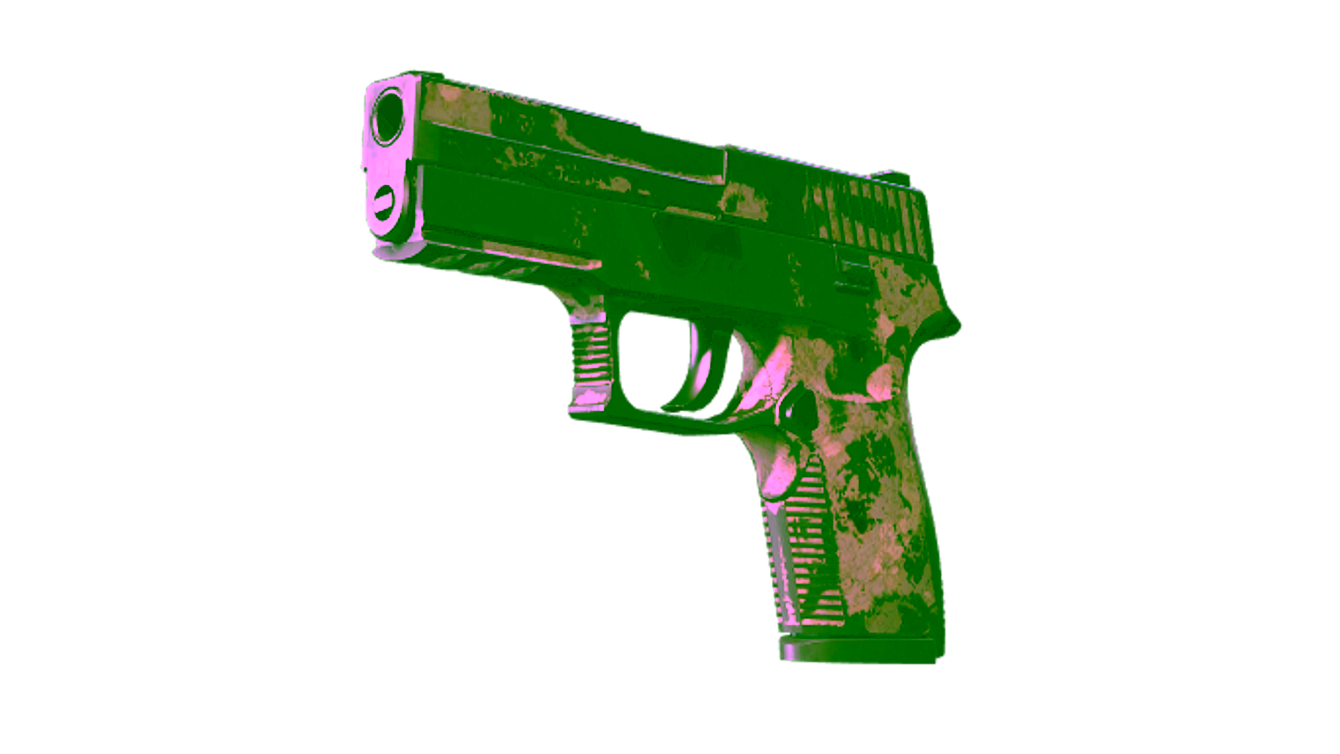 Display for Souvenir P250 | Black & Tan (Battle-Scarred)