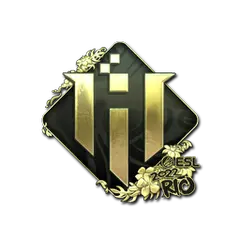 Sticker | IHC Esports (Gold) | Rio 2022