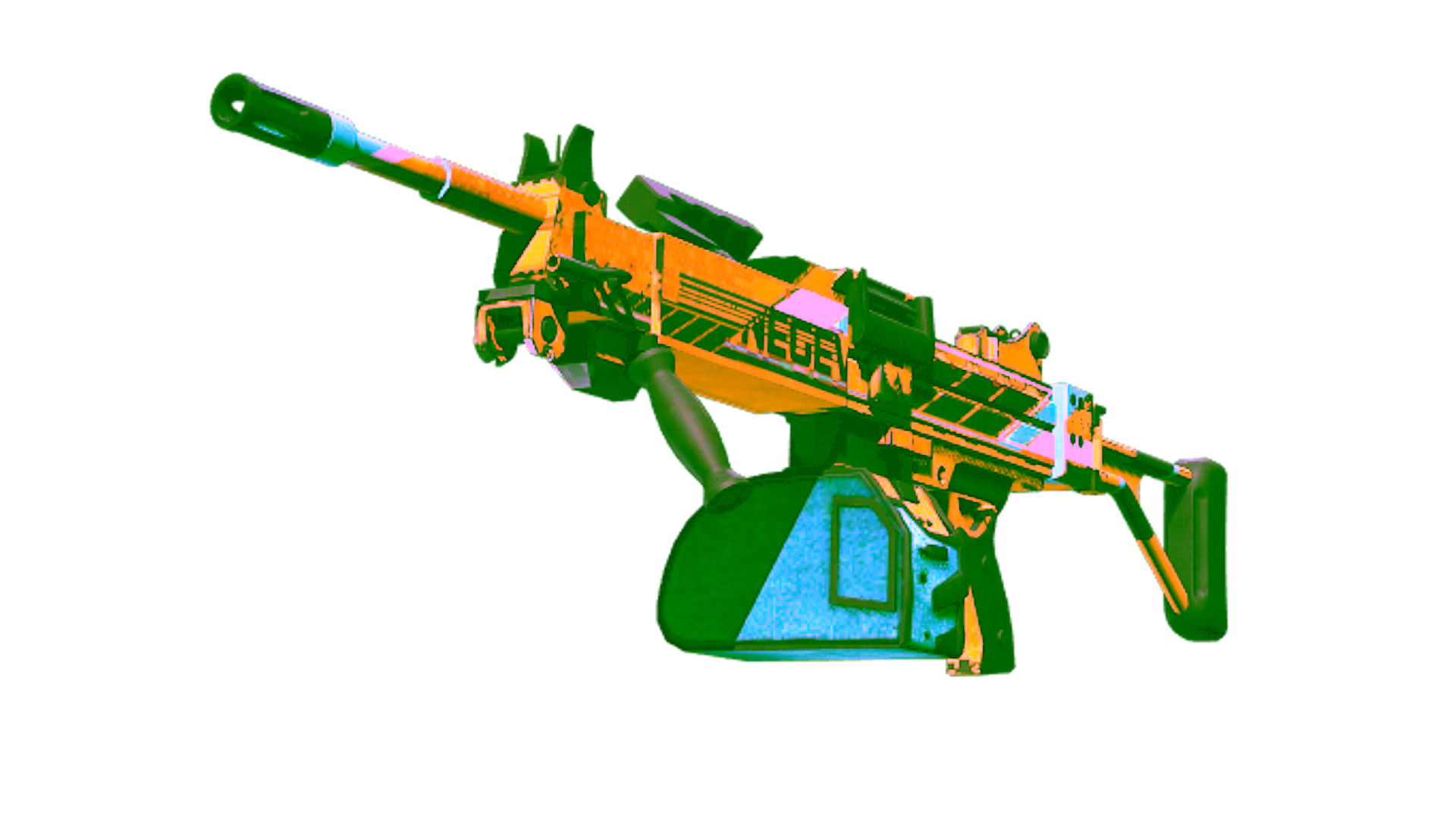 Affichage pour StatTrak™ Negev | Power Loader (Well-Worn)