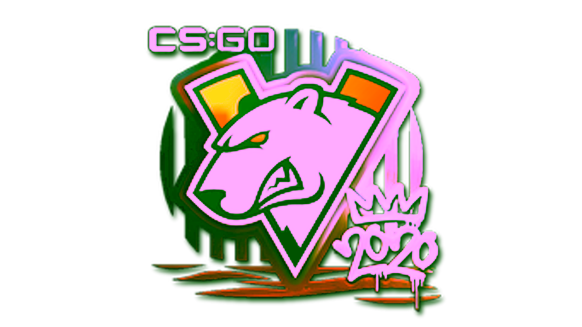 Display for Sticker | Virtus.pro (Foil) | 2020 RMR