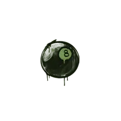 Sealed Graffiti 8-Ball