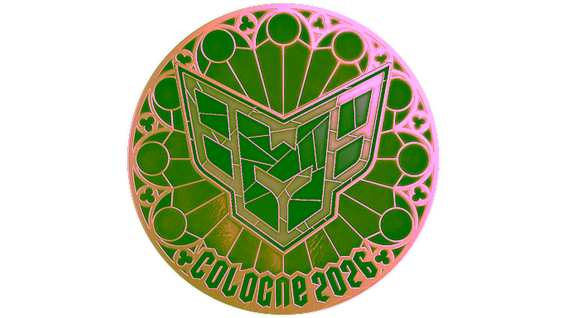 Display for Sticker | HEROIC (Gold) | Cologne 2026
