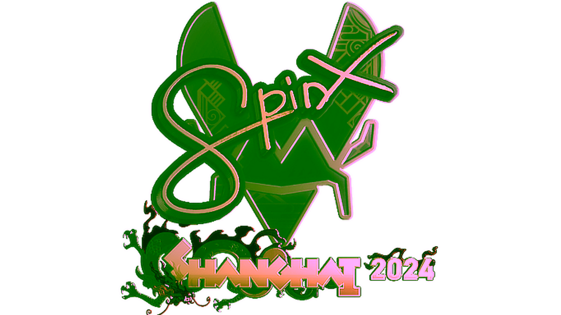 Display for Sticker | Spinx (Gold) | Shanghai 2024