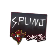 Sticker SPUNJ Cologne 2015