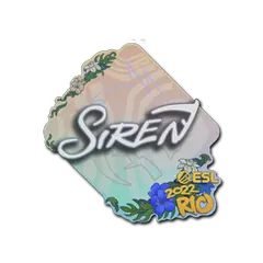 Sticker S1ren Rio 2022