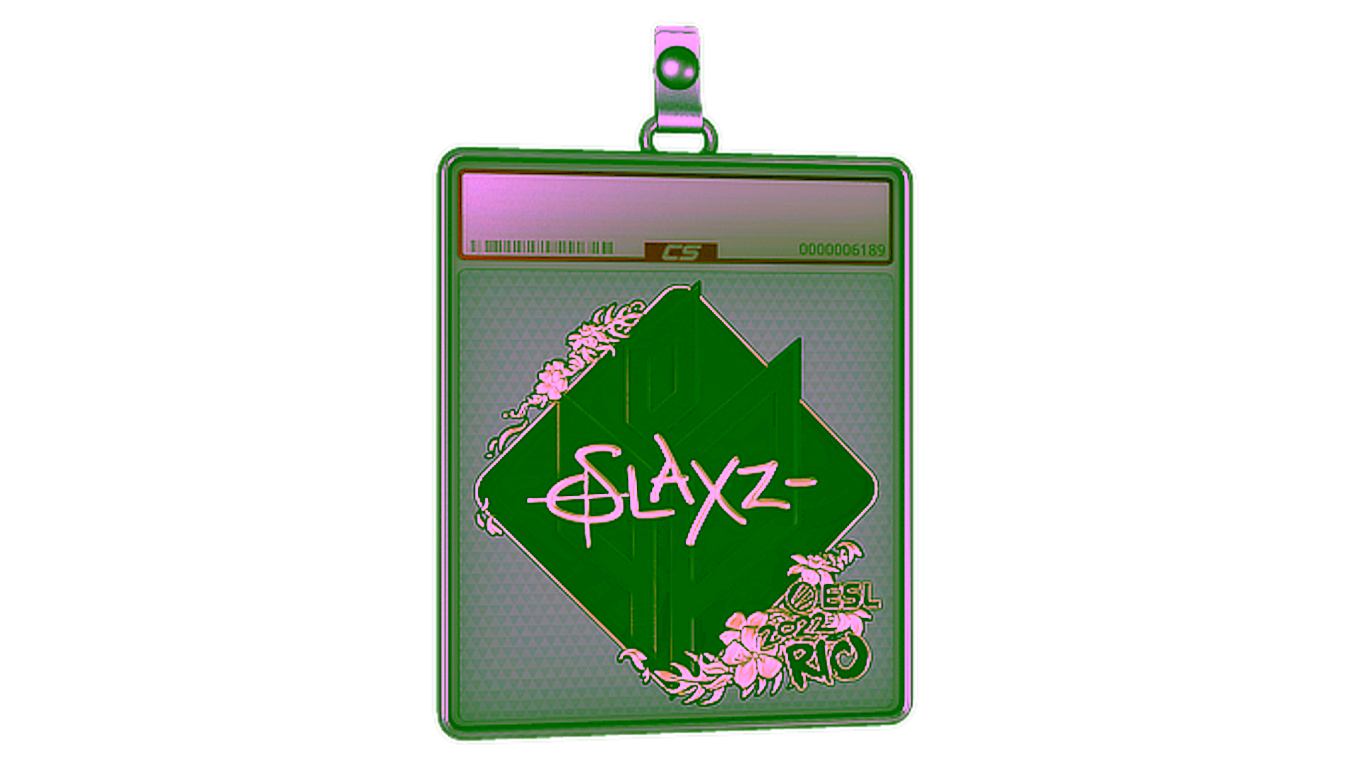 Visar för Sticker Slab | slaxz- (Gold) | Rio 2022