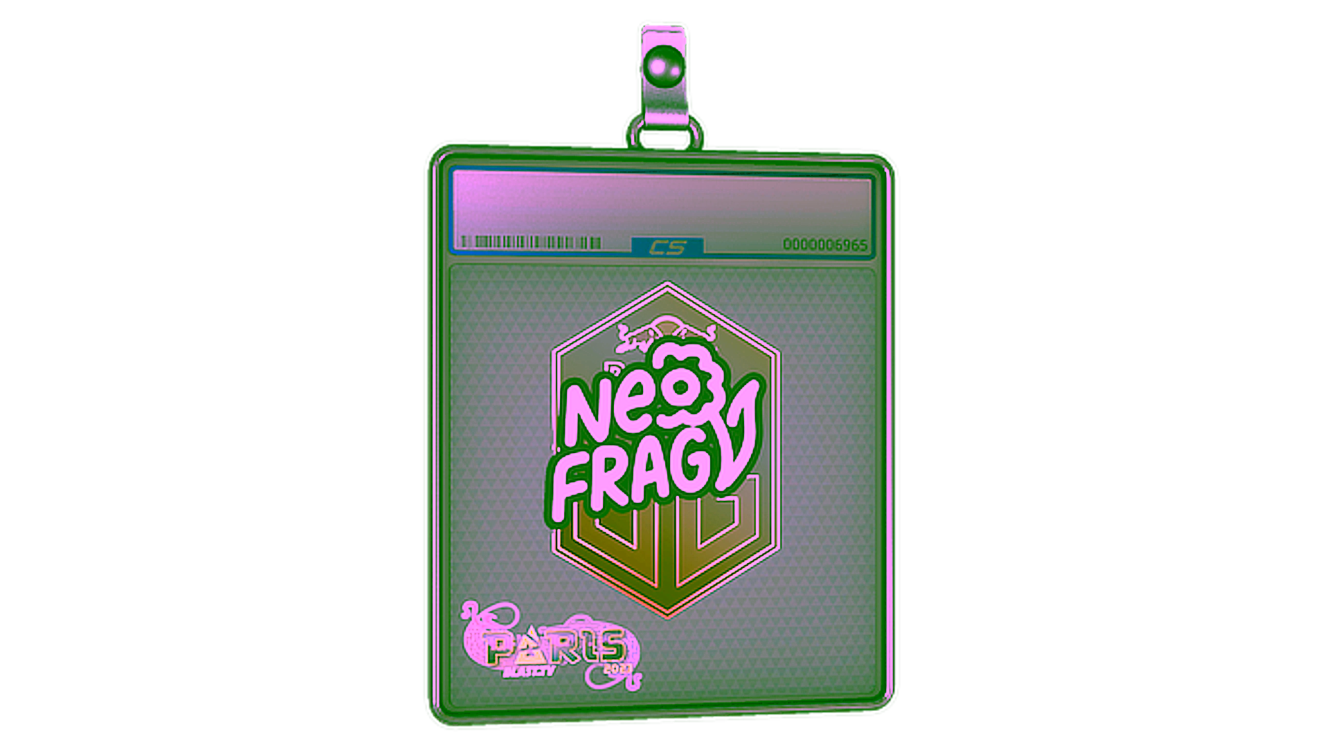 Display for Sticker Slab | NEOFRAG | Paris 2023