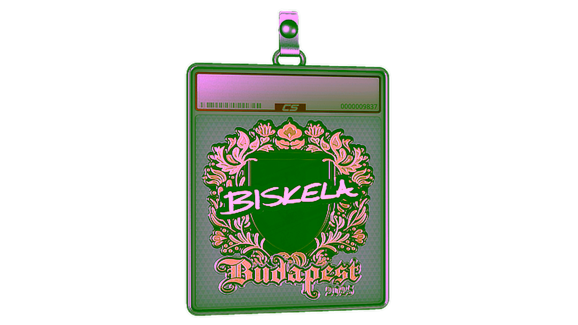 Mostrar para Sticker Slab | Aleksib (Gold) | Budapest 2025