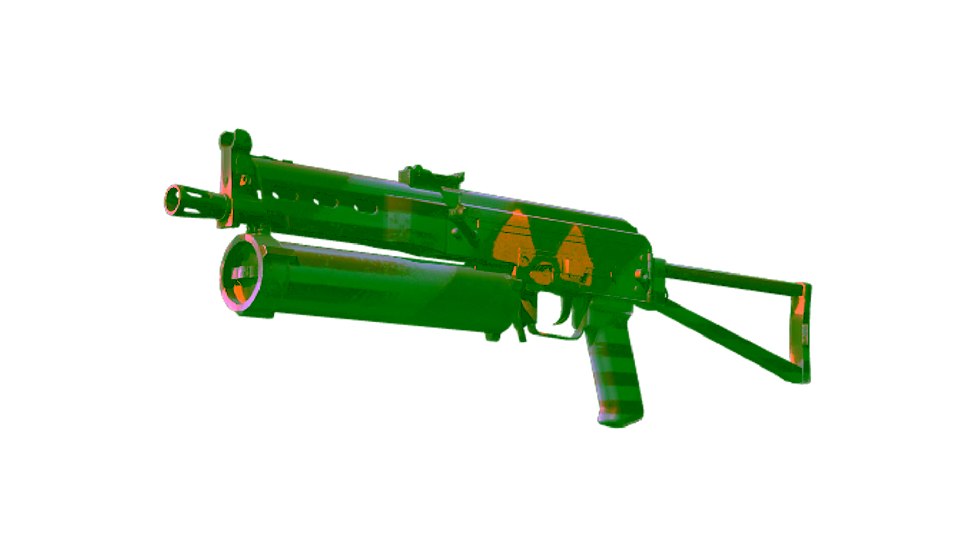 Display for Souvenir PP-Bizon | Irradiated Alert (Factory New)