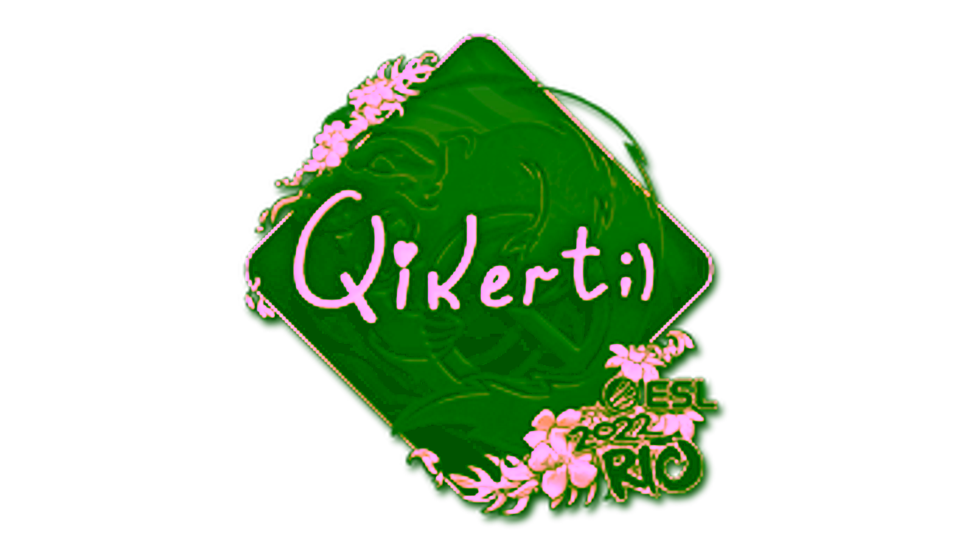 Display for Sticker | qikert (Gold) | Rio 2022
