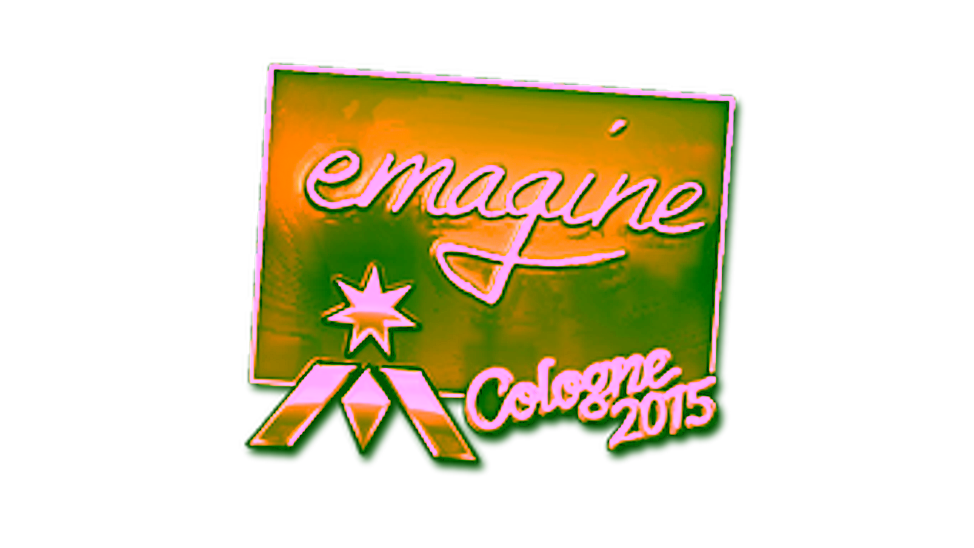 Rodyti Sticker | emagine (Gold) | Cologne 2015