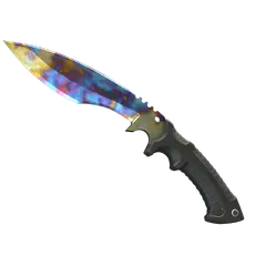 ★ Kukri Knife | Case Hardened (Well-Worn)