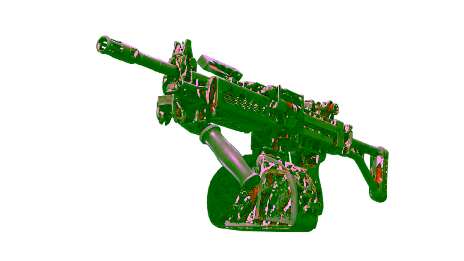 Visar för Negev | Lionfish (Battle-Scarred)