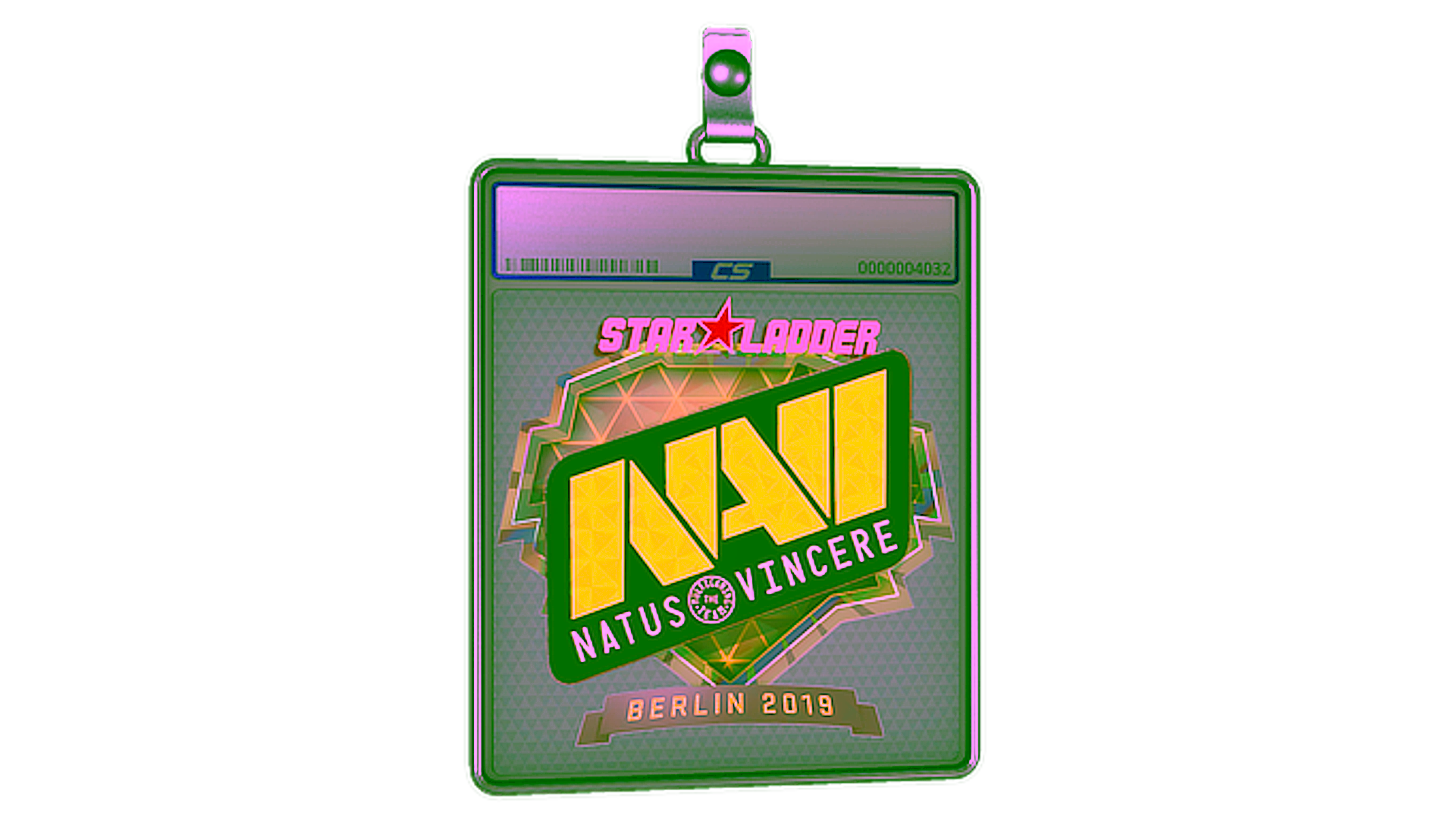 Дисплей для Sticker Slab | Natus Vincere (Holo) | Berlin 2019