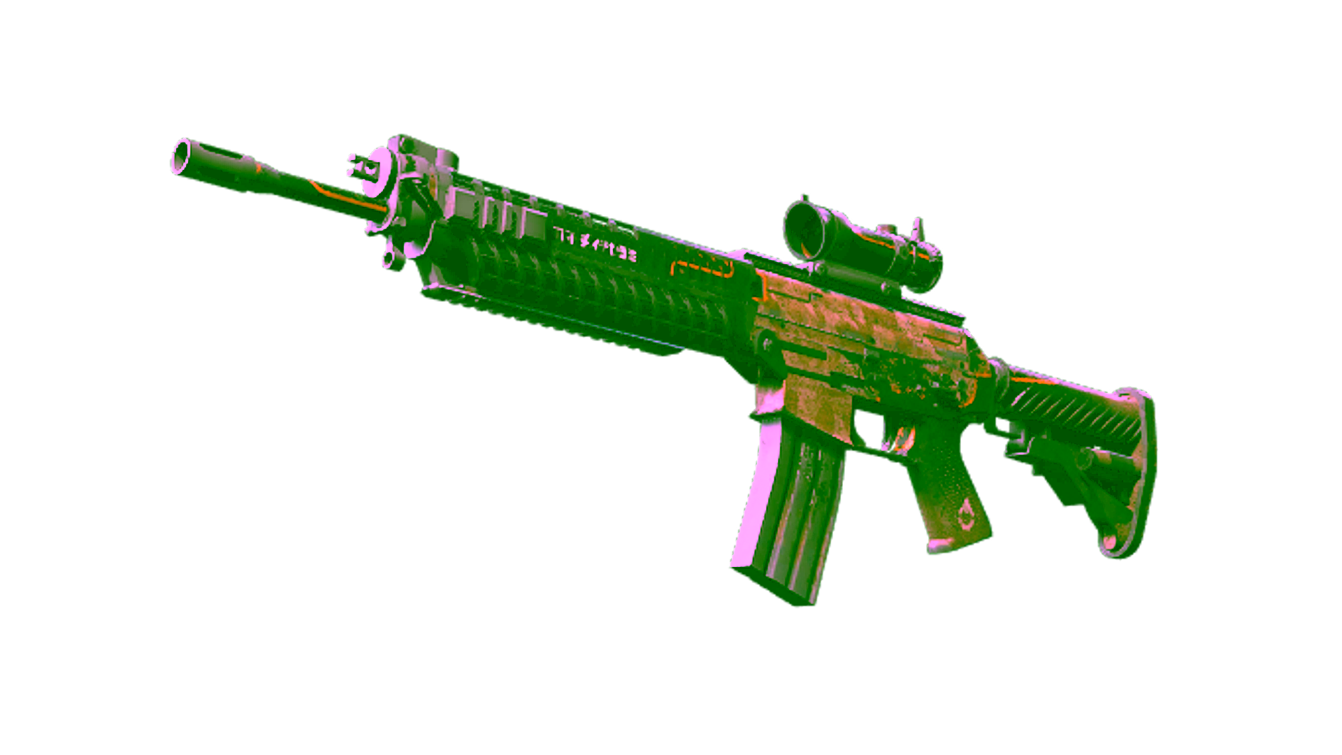 Дисплей для SG 553 | Triarch (Battle-Scarred)