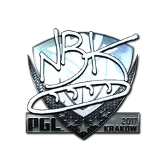 Sticker | NBK- (Foil) | Krakow 2017