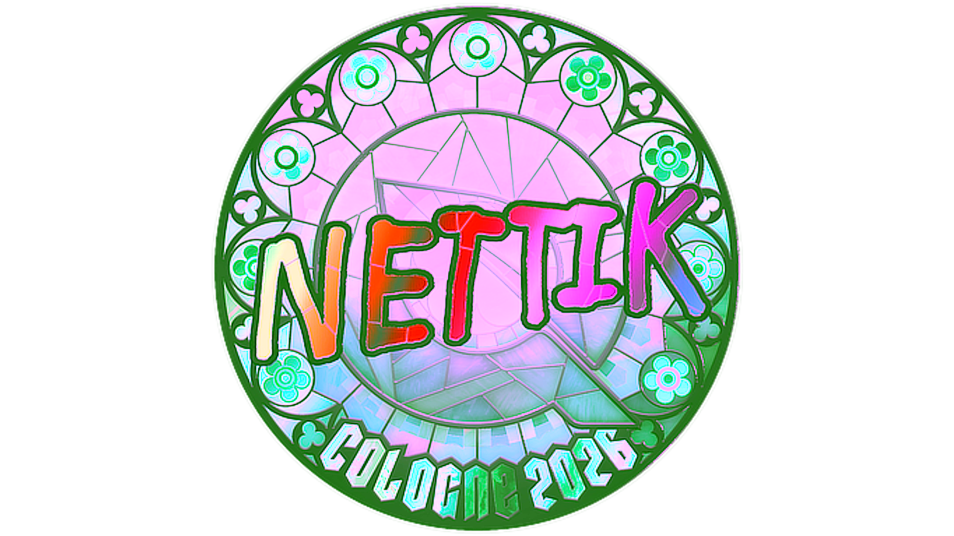 Display for Sticker | nettik (Holo) | Cologne 2026