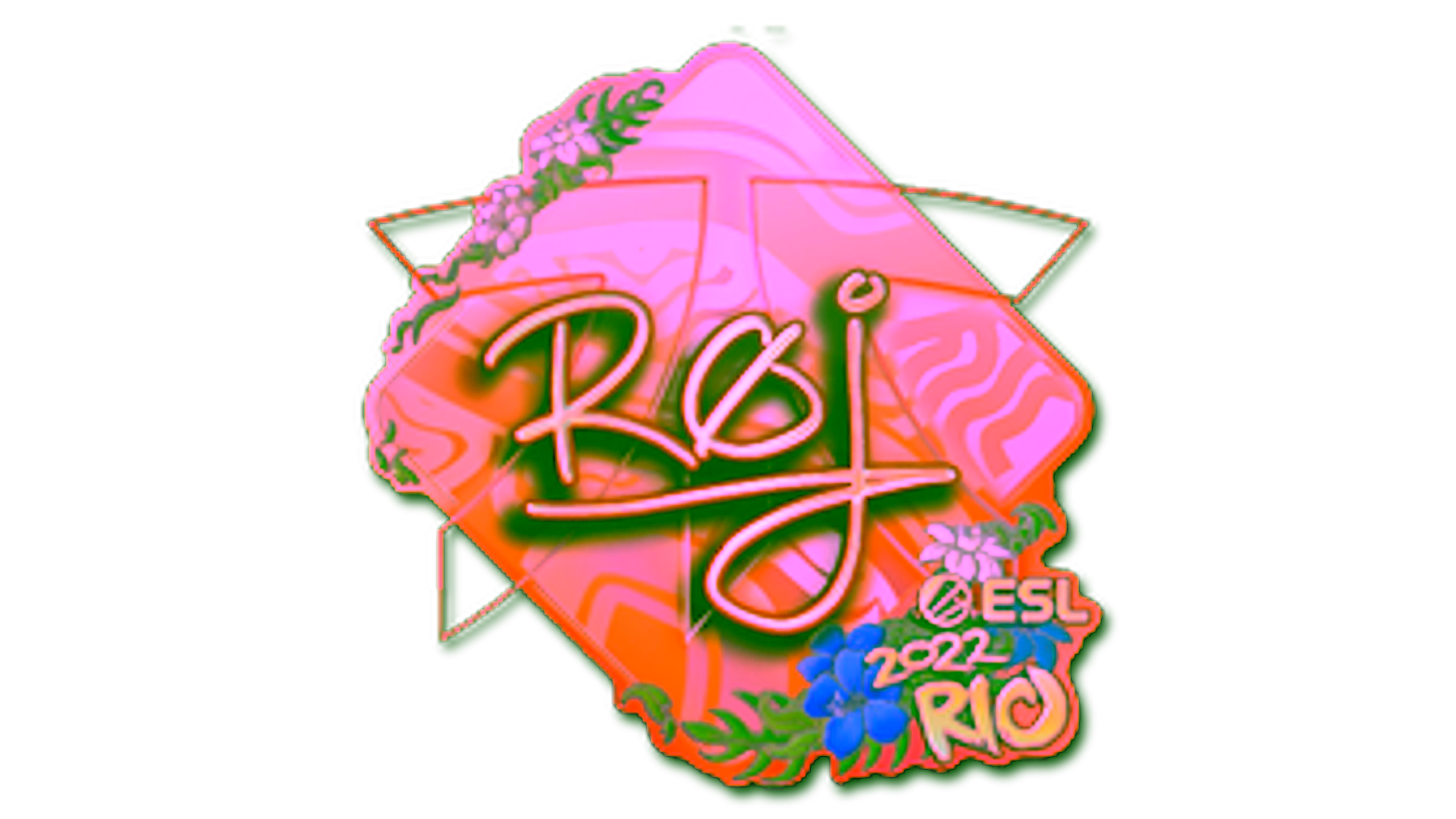 Display for Sticker | roeJ (Holo) | Rio 2022