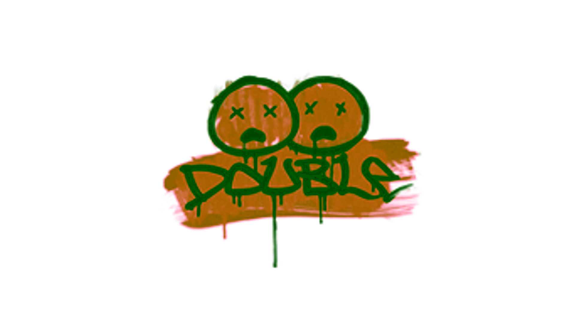 Display for Sealed Graffiti | Double (Tiger Orange)