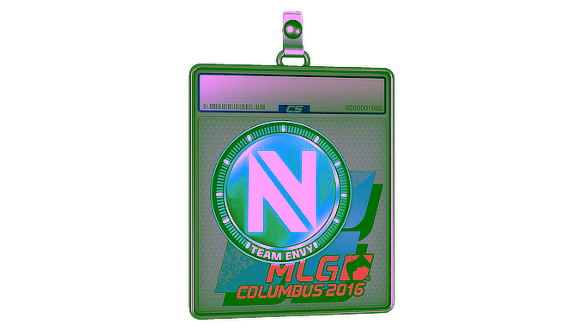 Display for Sticker Slab | Team EnVyUs (Holo) | MLG Columbus 2016
