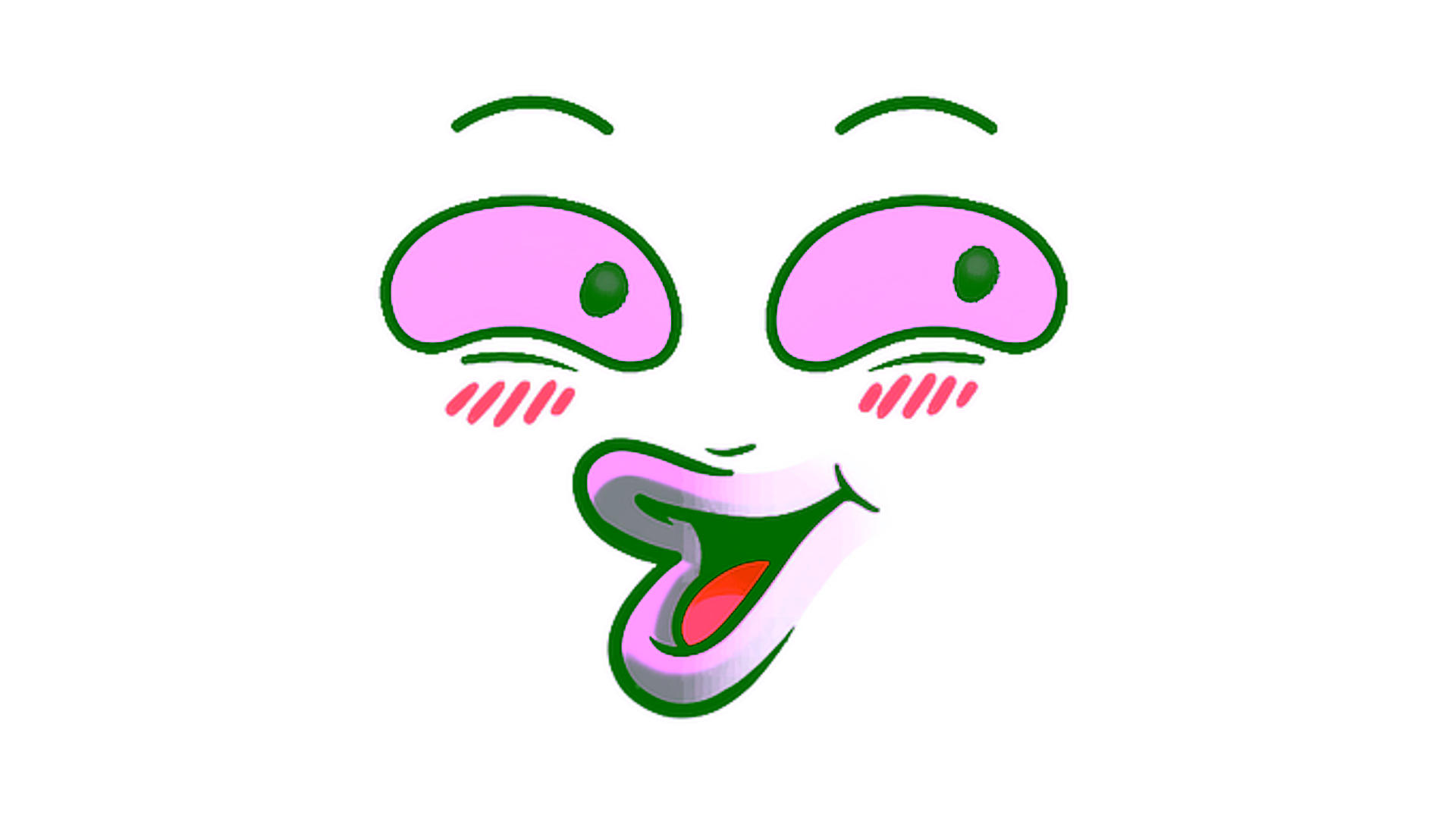 Display for Sticker | Side Eyes (Lenticular)