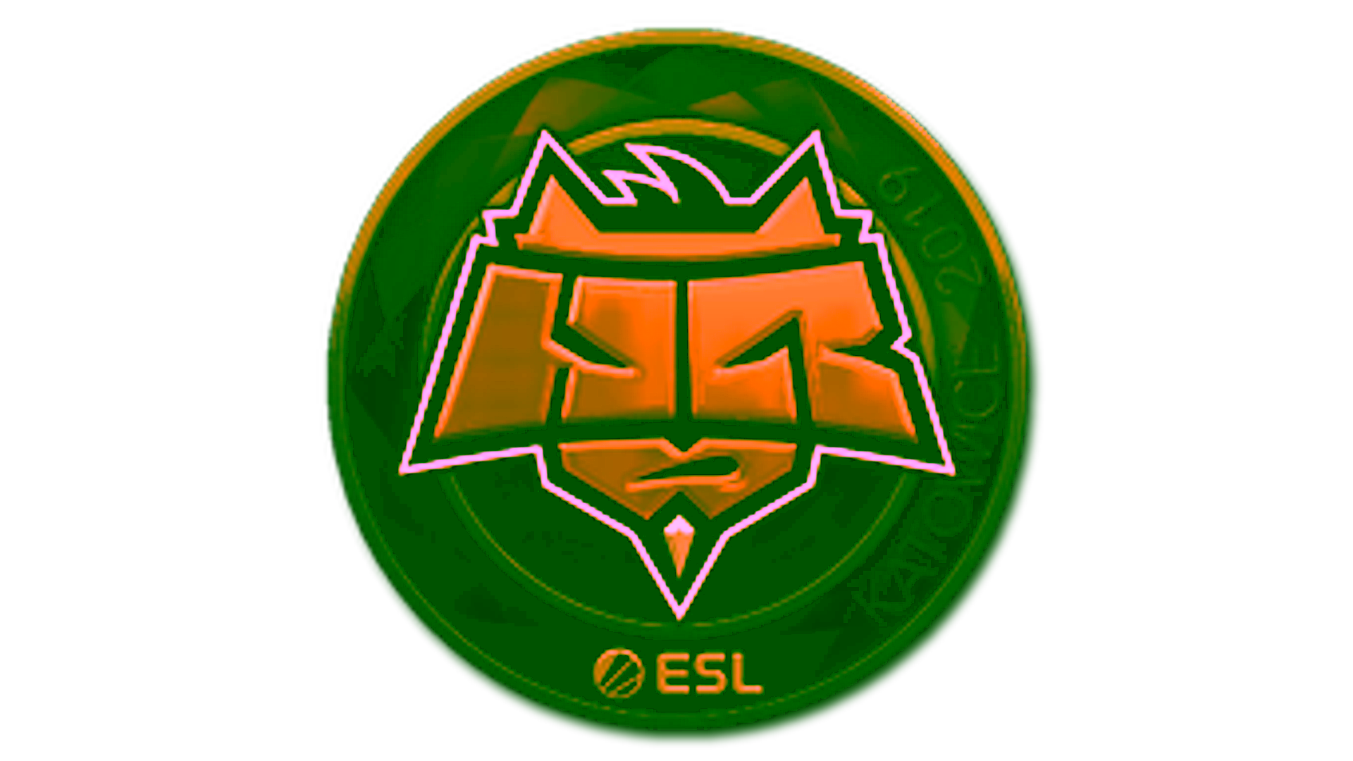 Дисплей для Sticker | HellRaisers (Gold) | Katowice 2019