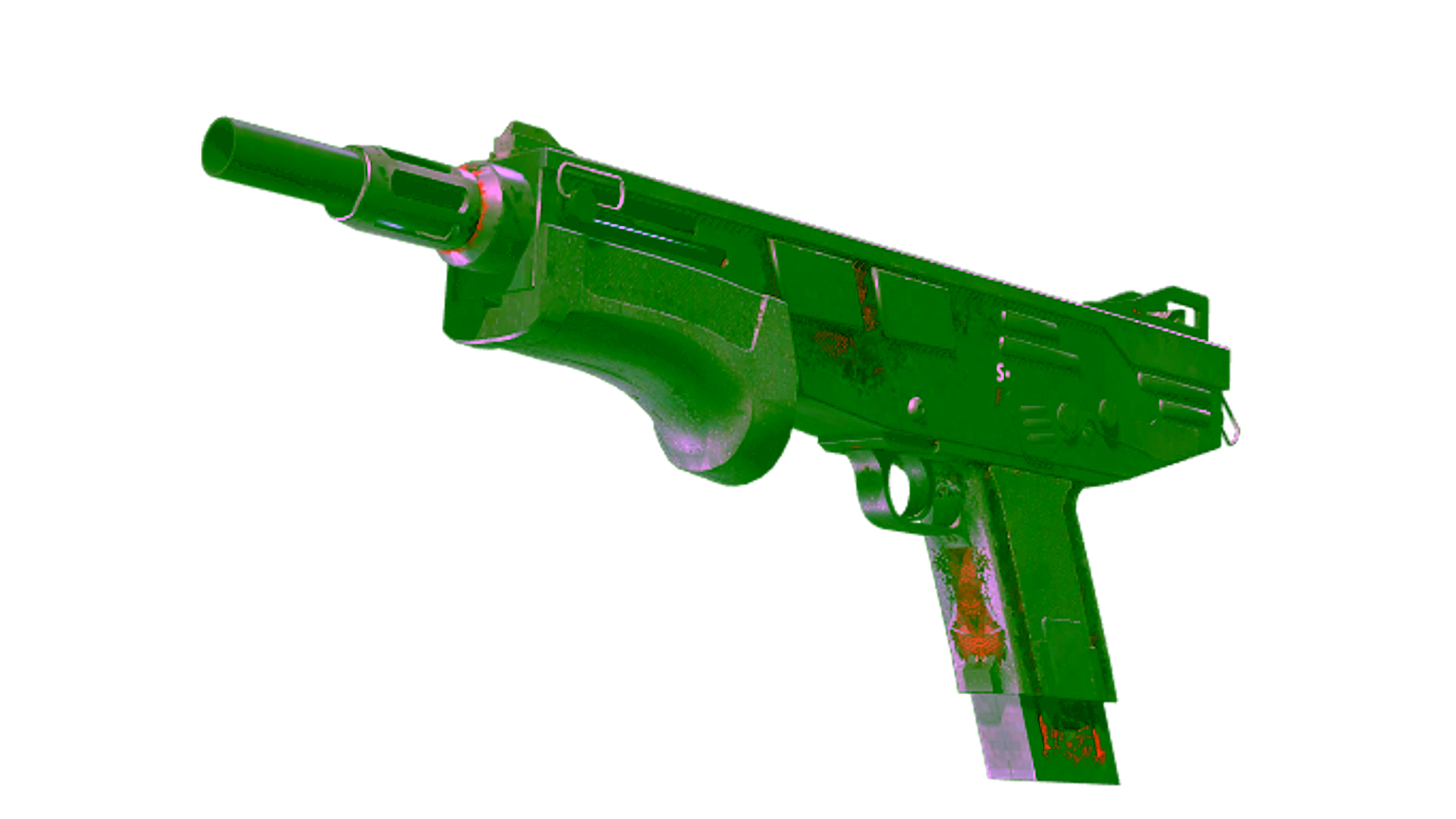 Display for Souvenir MAG-7 | Core Breach (Battle-Scarred)