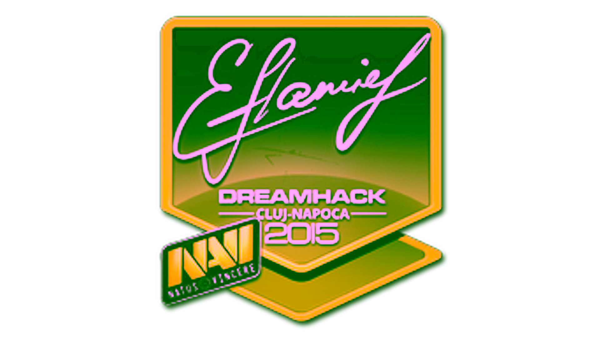 Display for Sticker | flamie | Cluj-Napoca 2015