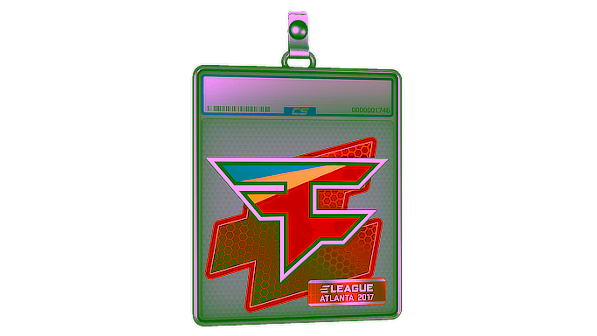 Display for Sticker Slab | FaZe Clan | Atlanta 2017