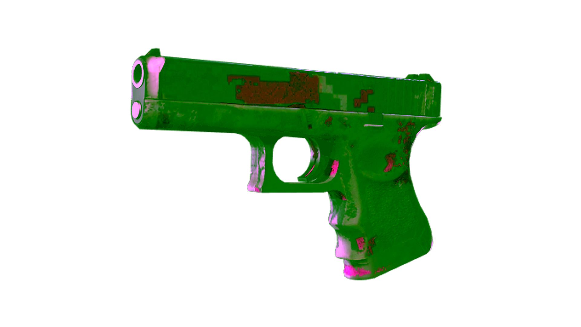 Display for Souvenir Glock-18 | Pink DDPAT (Battle-Scarred)