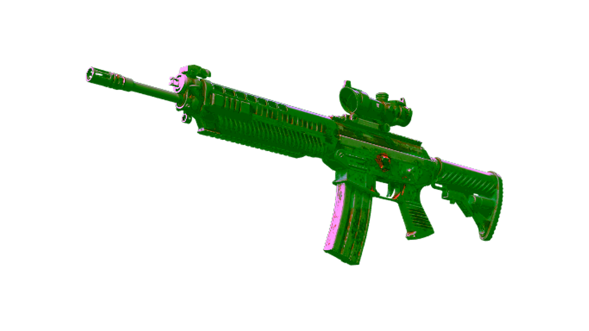 Display for Souvenir SG 553 | Fallout Warning (Battle-Scarred)