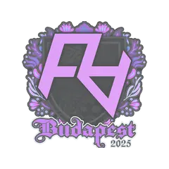 Sticker Rare Atom Budapest 2025