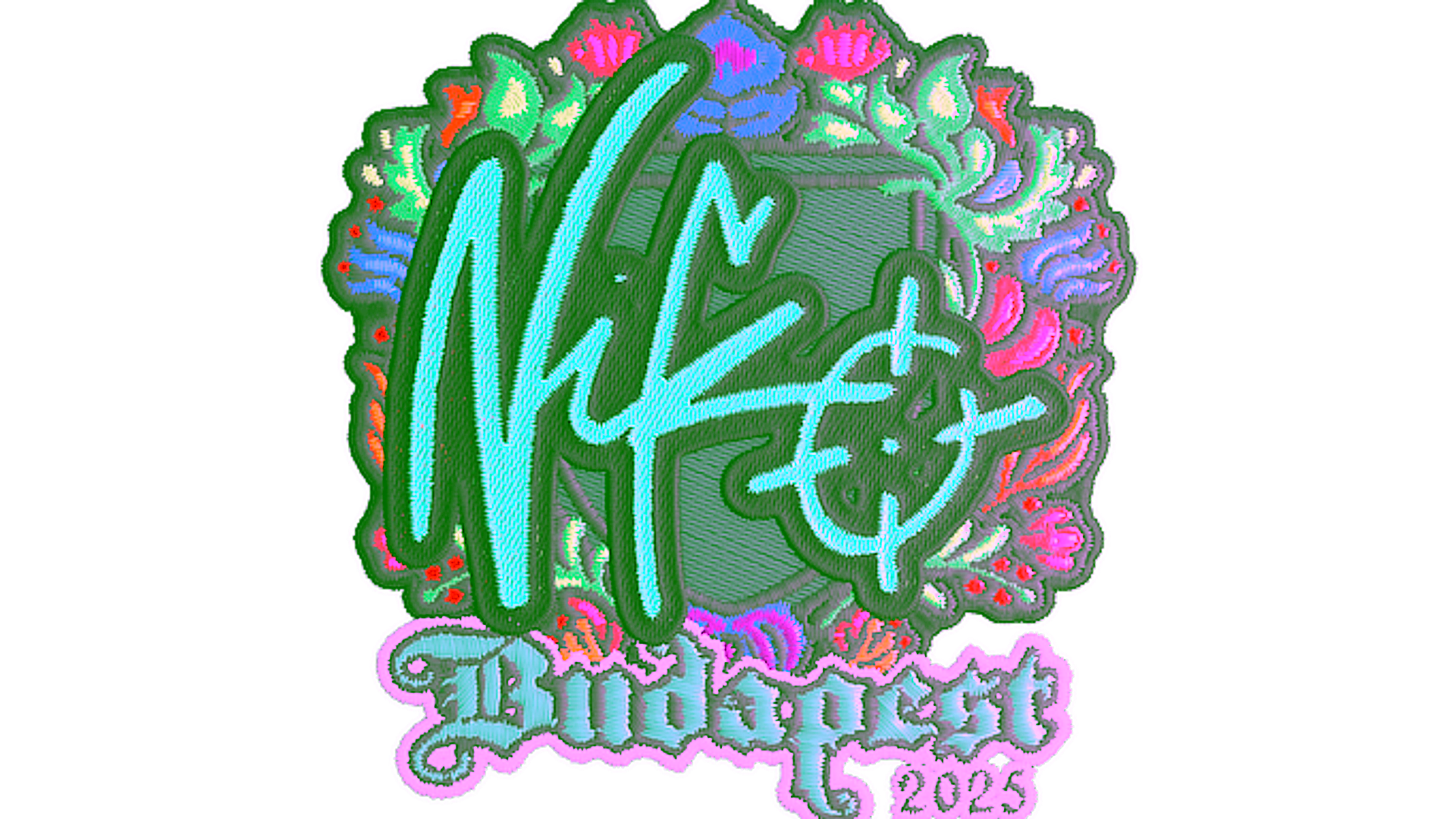 Display for Sticker | NiKo (Embroidered) | Budapest 2025