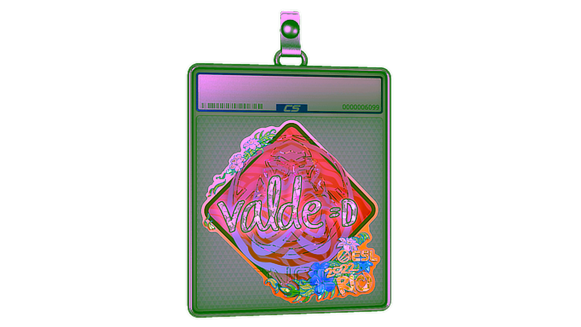 Дисплей для Sticker Slab | v4lde (Glitter) | Rio 2022