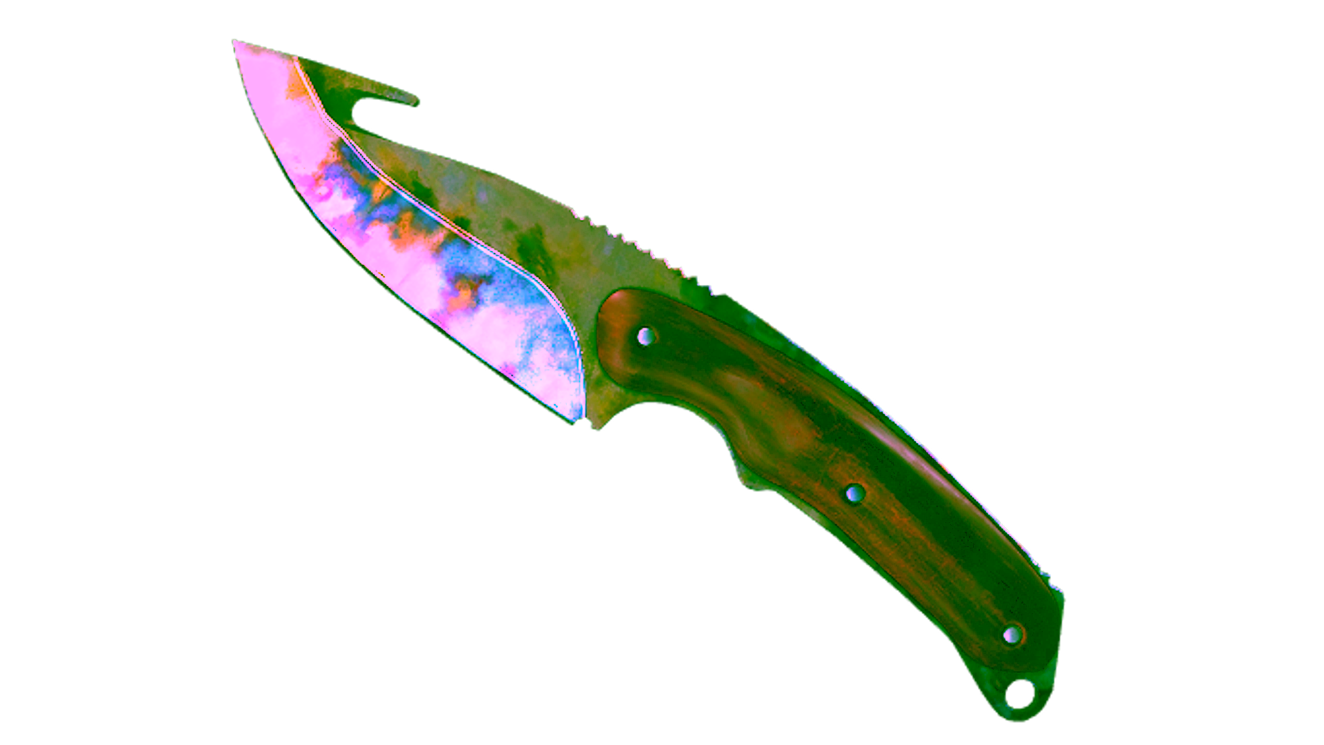 Affichage pour ★ StatTrak™ Gut Knife | Case Hardened (Field-Tested)