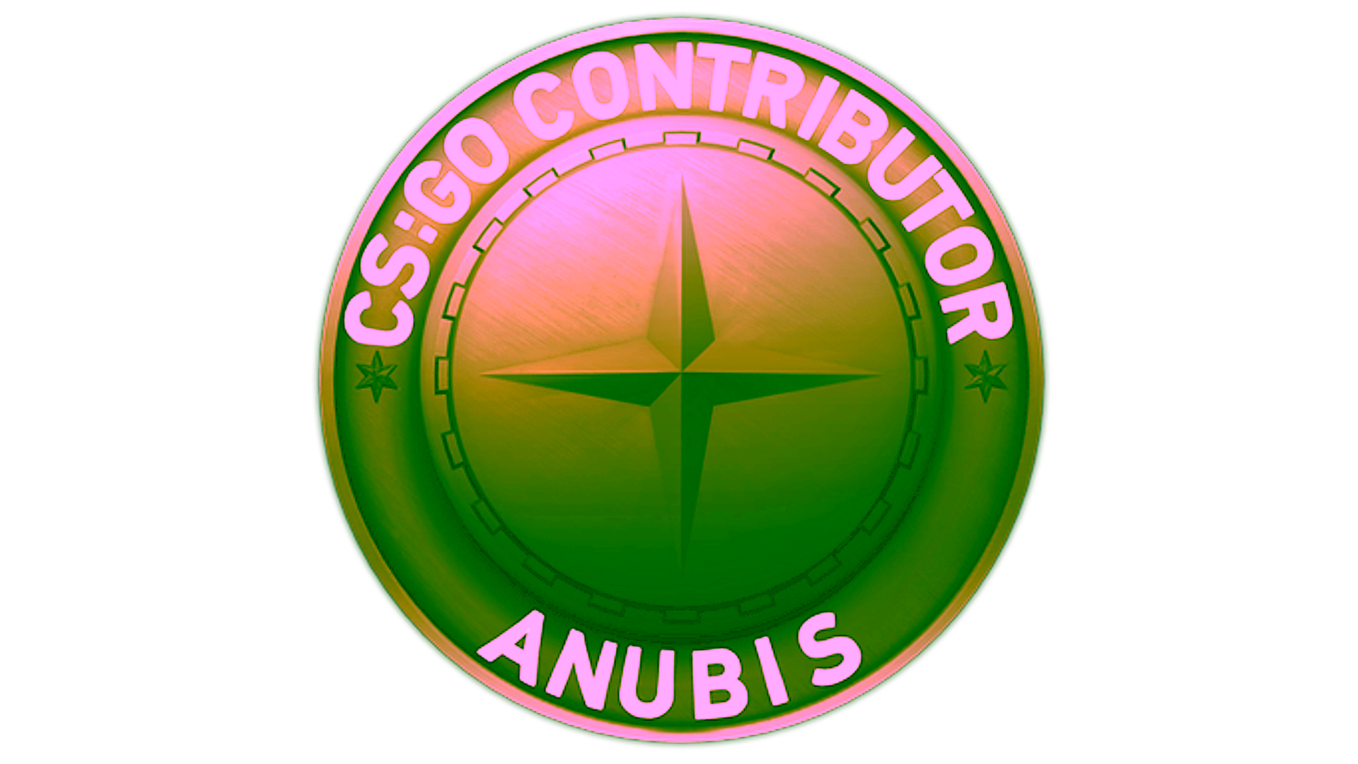 Display for Anubis Map Coin