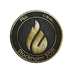 Patch Copenhagen Flames (Gold) Stockholm 2021