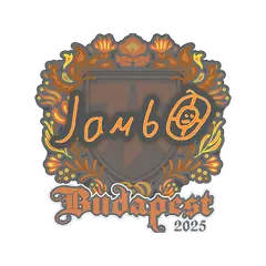 Sticker jambo Budapest 2025