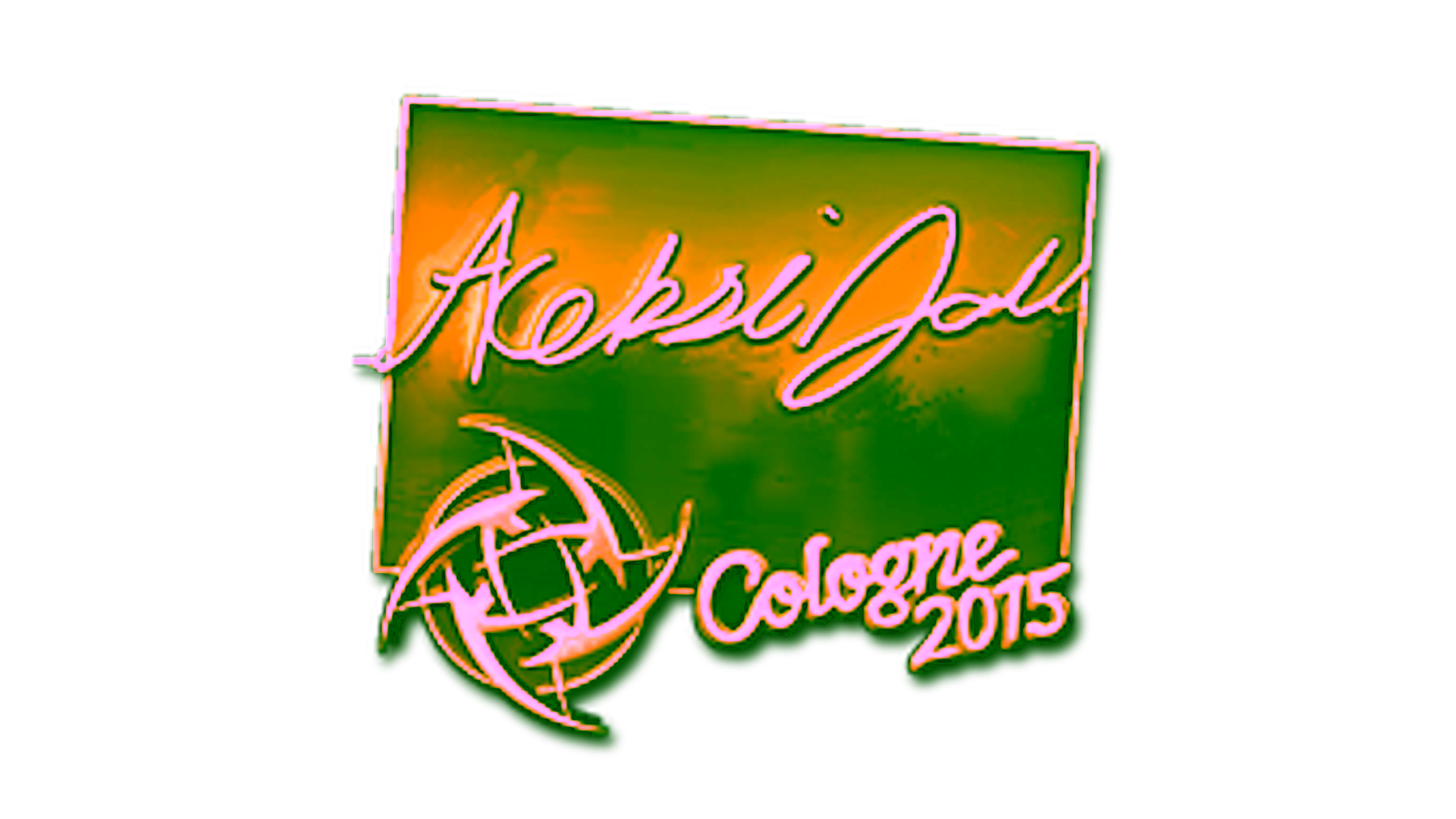 Sticker | allu (Gold) | Cologne 2015 için görüntü