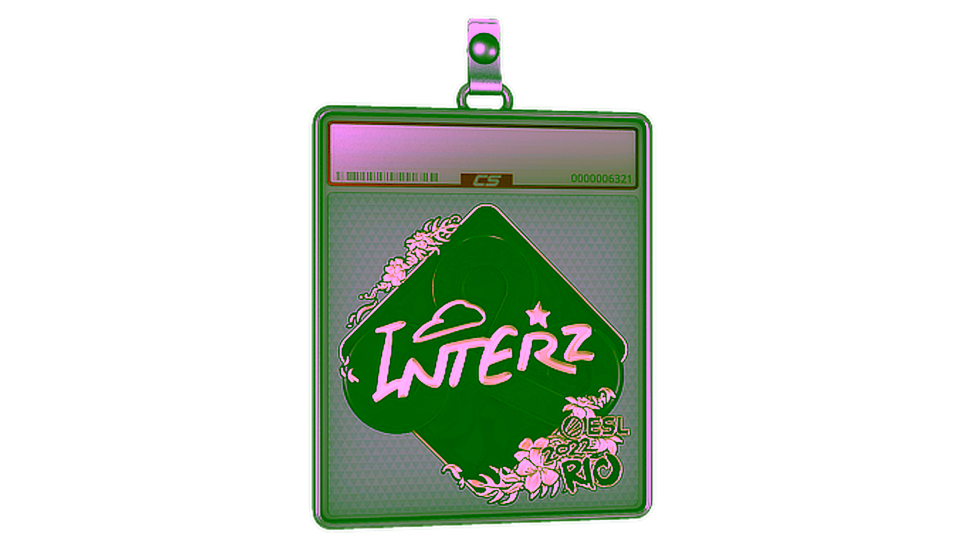 Affichage pour Sticker Slab | interz (Gold) | Rio 2022