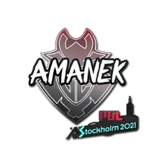 Sticker AMANEK Stockholm 2021