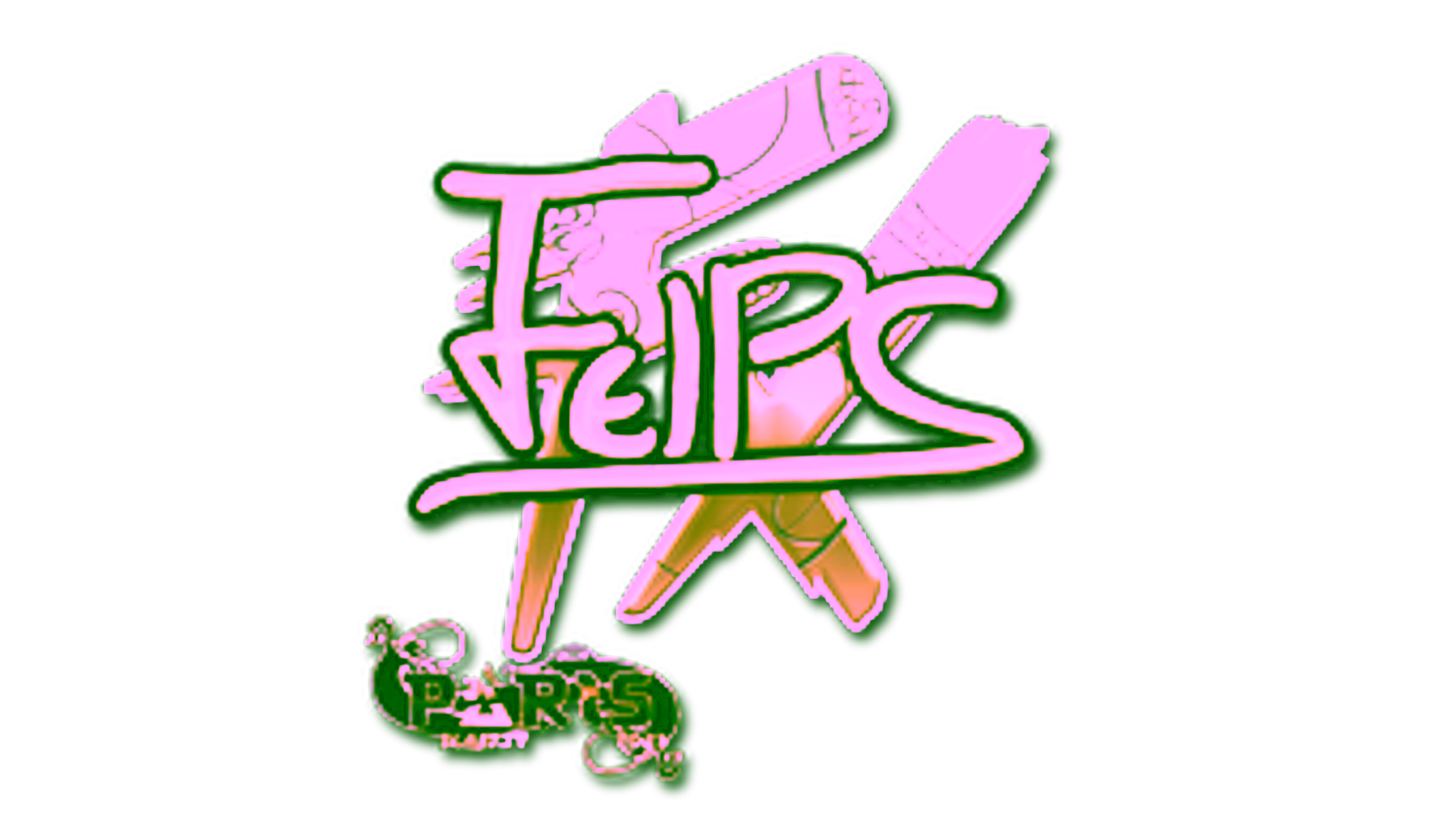 عرض لـ Sticker | felps (Gold) | Paris 2023