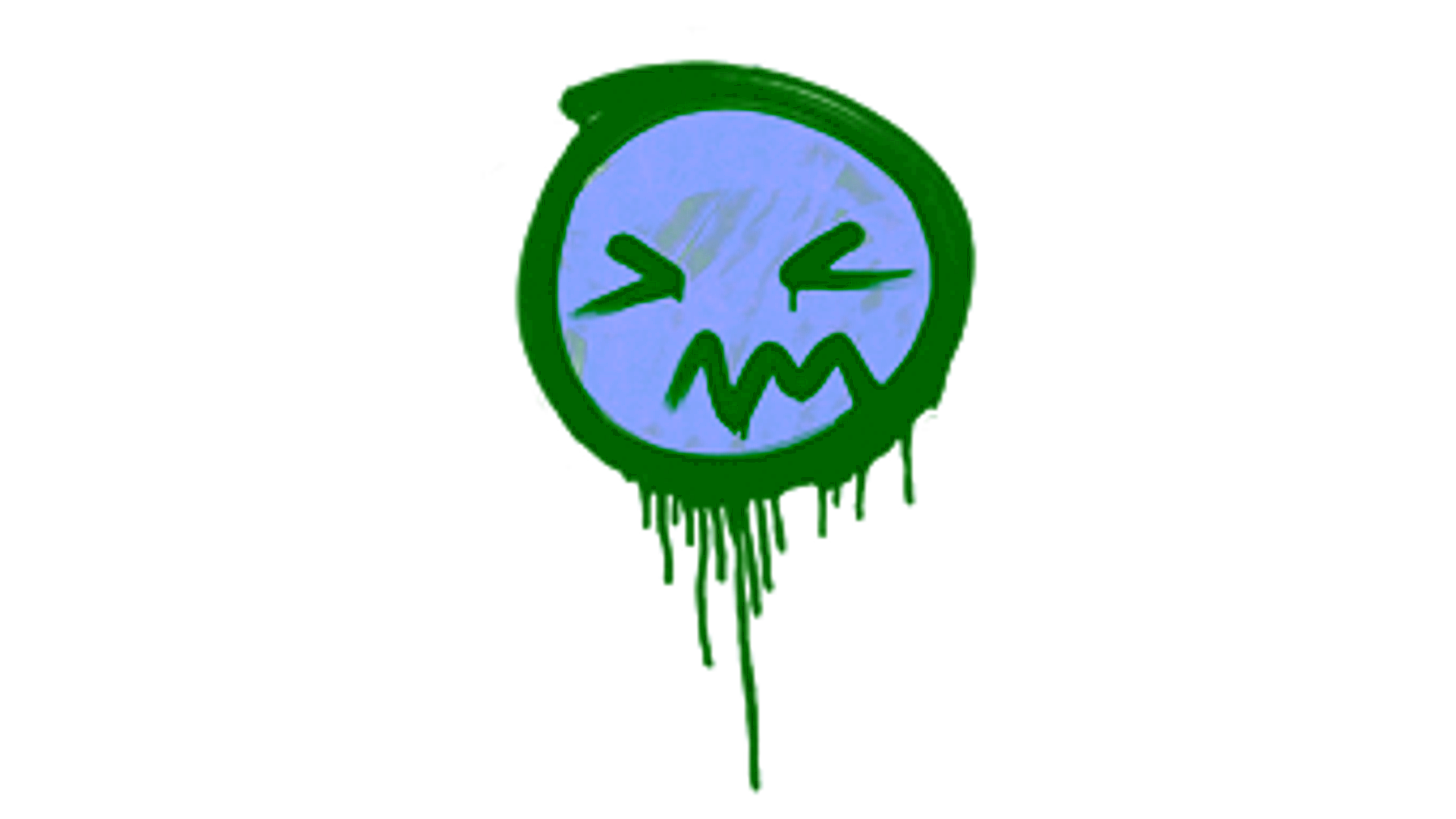 عرض لـ Sealed Graffiti | Grimace (Wire Blue)