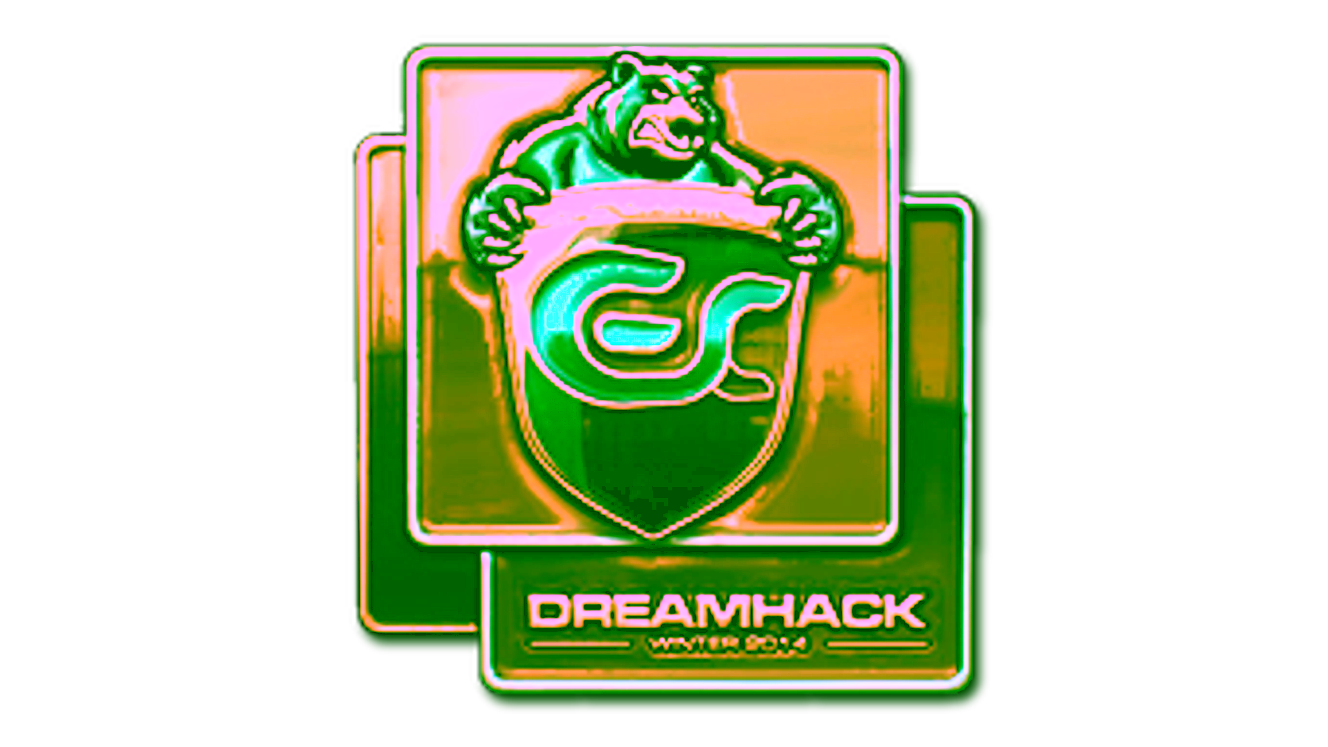 Affichage pour Sticker | ESC Gaming (Gold) | DreamHack 2014