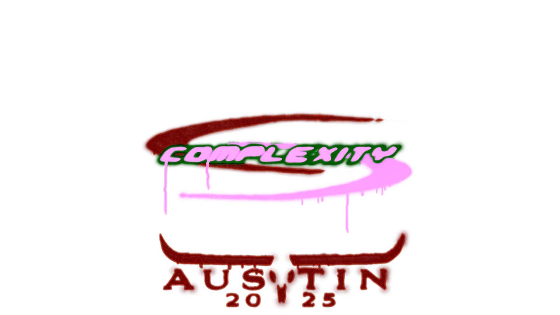 Display for Sealed Graffiti | Complexity Gaming | Austin 2025