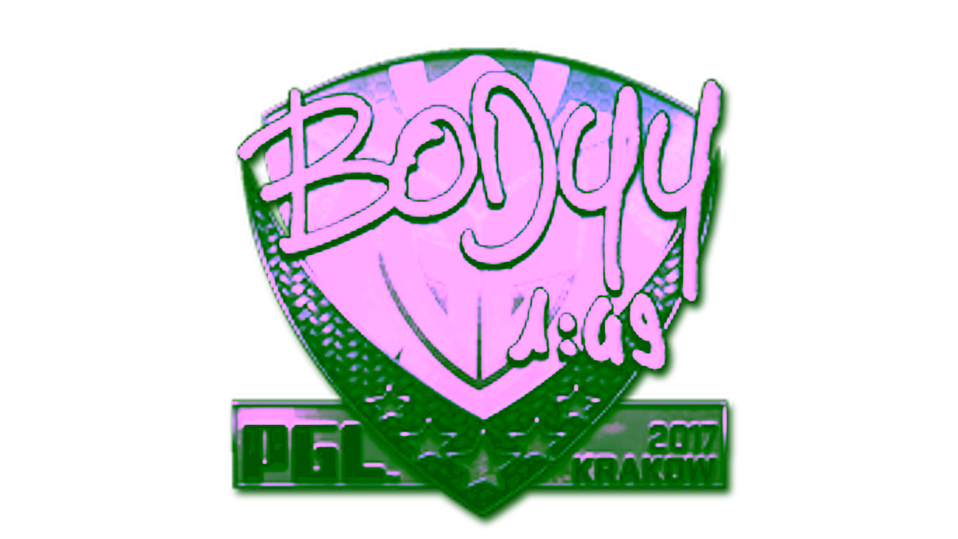 Exibição para Sticker | bodyy (Foil) | Krakow 2017