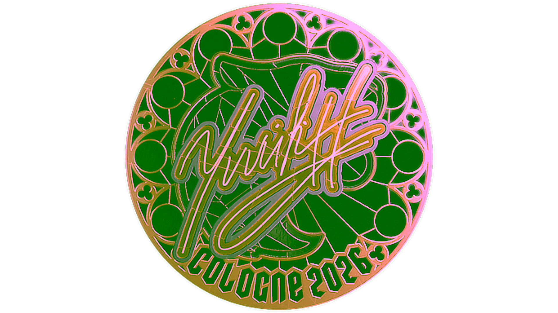 Affichage pour Sticker | yuurih (Gold) | Cologne 2026