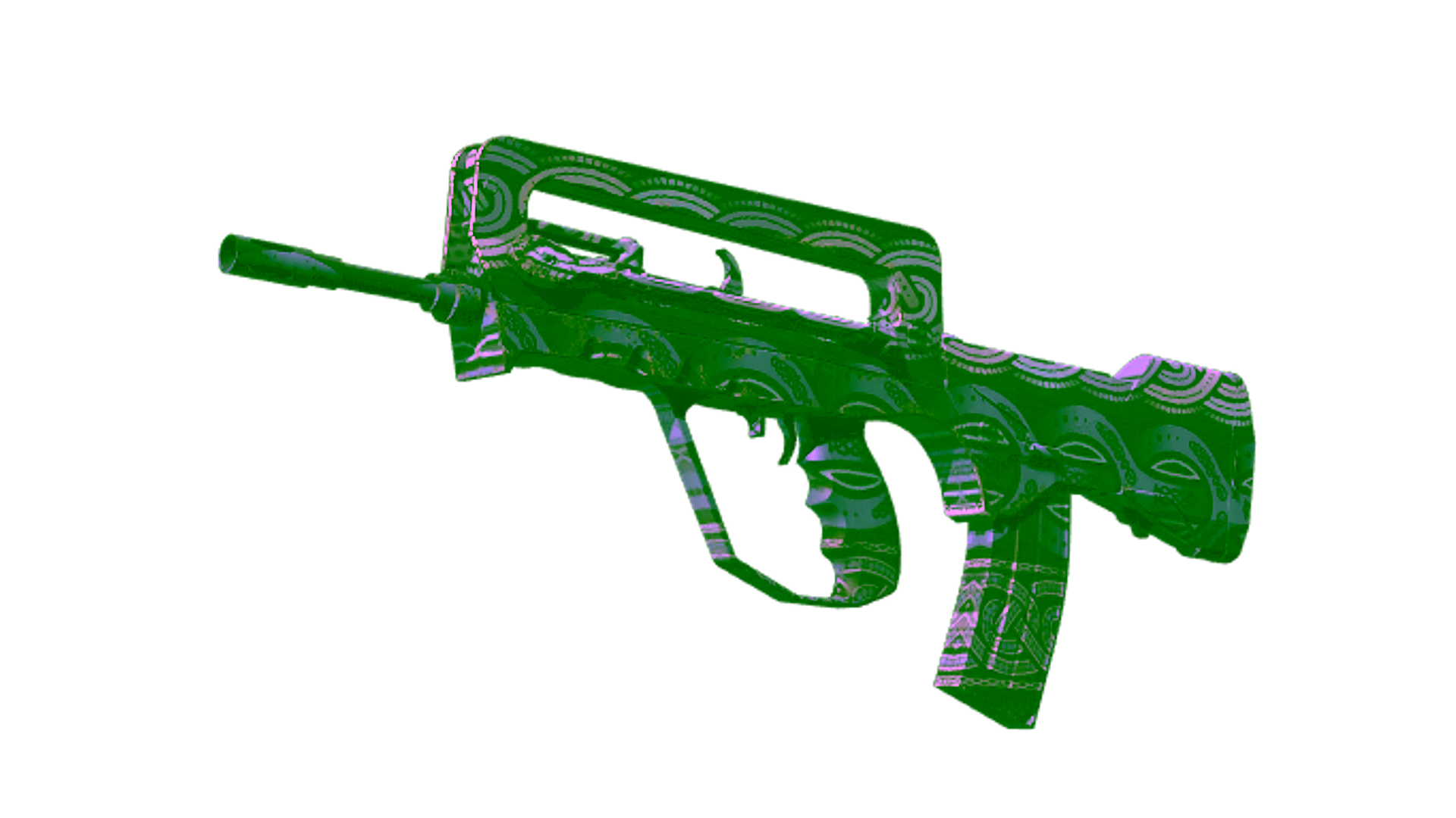 Display for Souvenir FAMAS | Night Borre (Factory New)